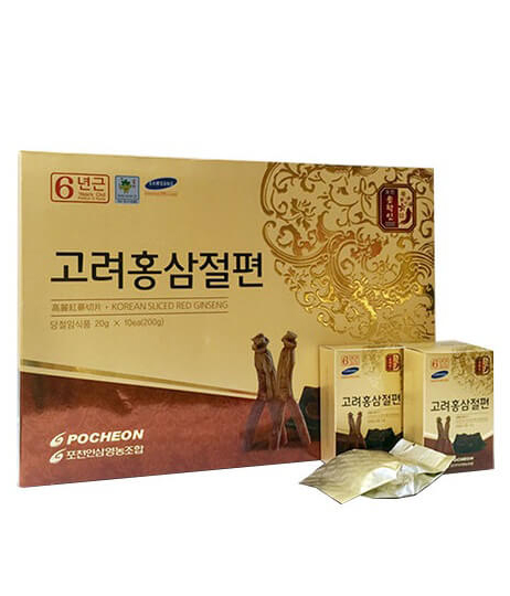 Hồng Sâm Lát Tẩm Mật Ong